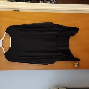 Forever 21 Black Poncho-Style top One Size